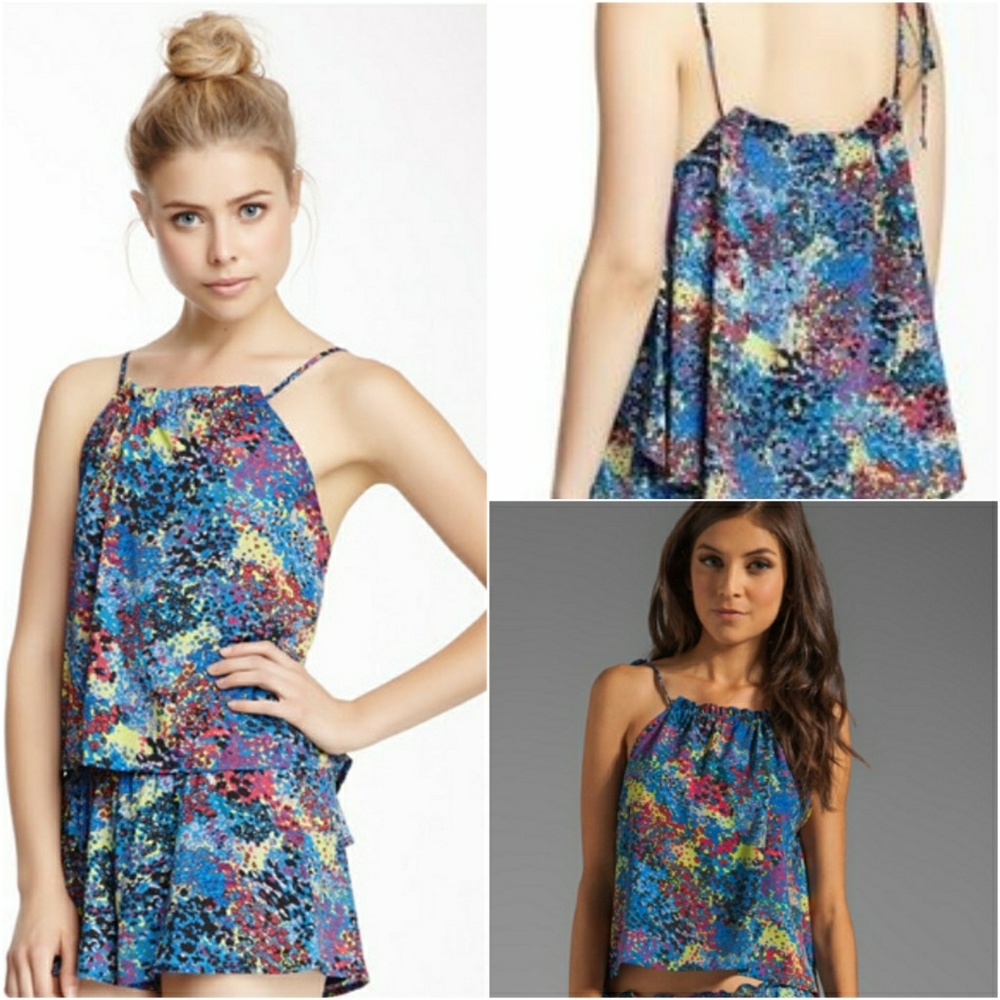 For Love and Lemons Strappy Veranda Tank